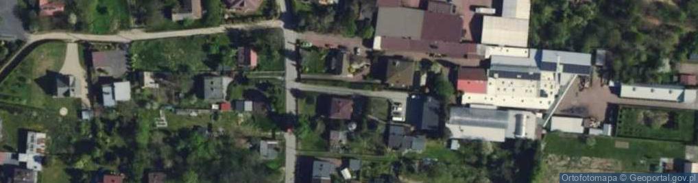 Zdjęcie satelitarne Okupnicka ul.