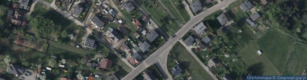 Zdjęcie satelitarne Okulickiego Leopolda, gen. ul.