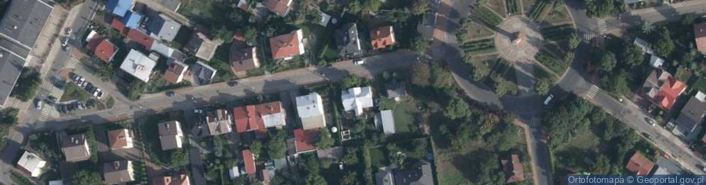 Zdjęcie satelitarne Okrzei Stefana ul.