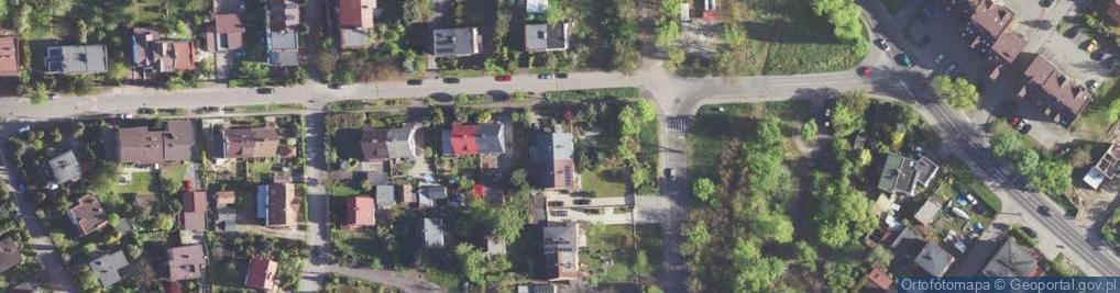 Zdjęcie satelitarne Okólna ul.