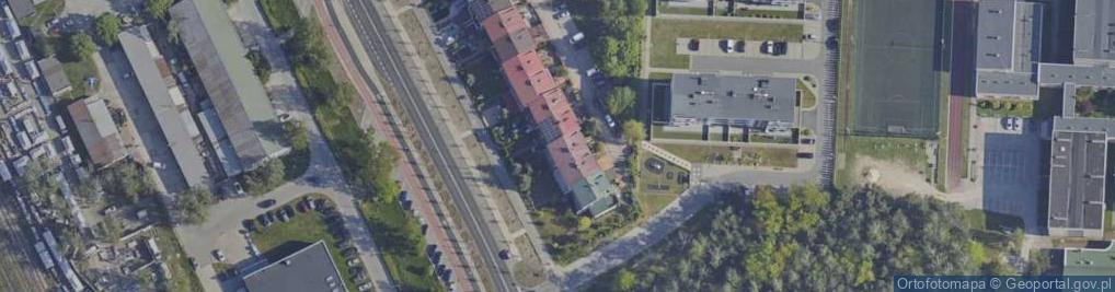 Zdjęcie satelitarne Okulickiego-Niedźwiadka Leopolda, gen. ul.