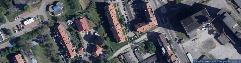 Zdjęcie satelitarne Okrzei Stefana ul.