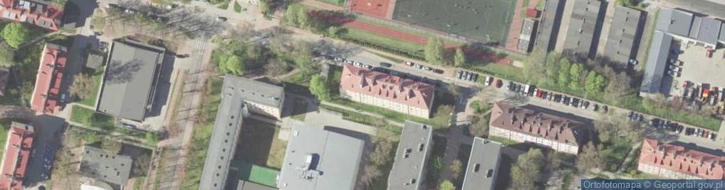 Zdjęcie satelitarne Okulickiego Leopolda, gen. ul.