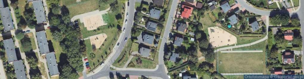 Zdjęcie satelitarne Okrężna ul.