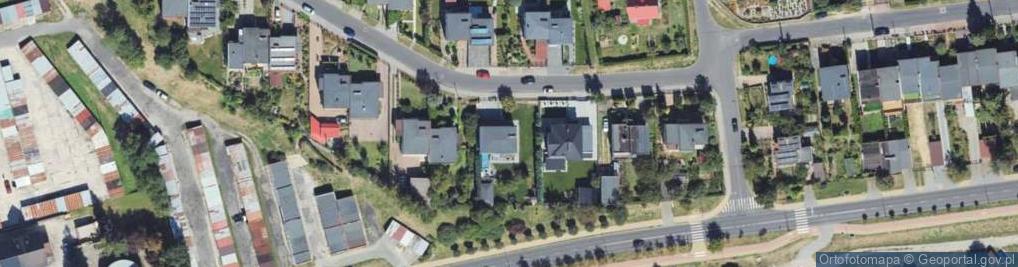 Zdjęcie satelitarne Okrężna ul.
