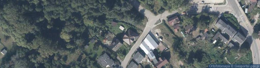 Zdjęcie satelitarne Okólna ul.