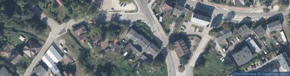 Zdjęcie satelitarne Okólna ul.