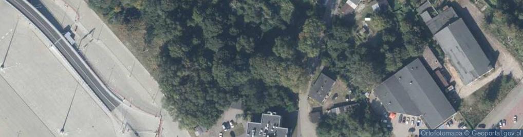 Zdjęcie satelitarne Okólna ul.