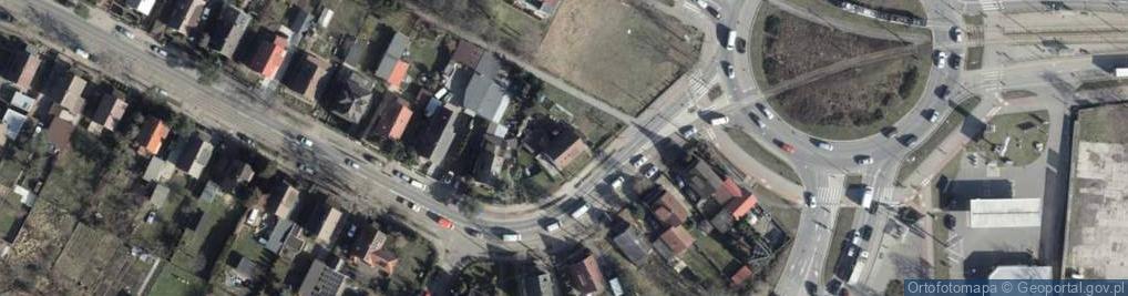 Zdjęcie satelitarne Okulickiego Leopolda, gen. ul.