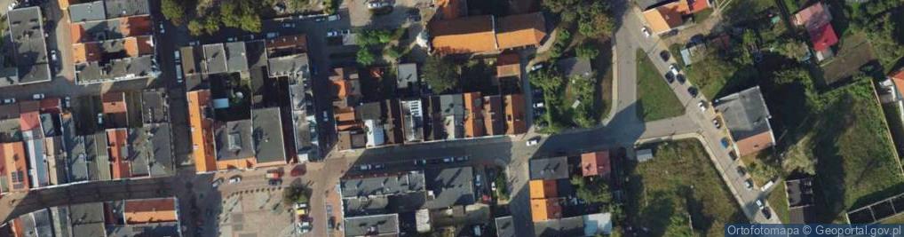 Zdjęcie satelitarne Okrzei Stefana ul.