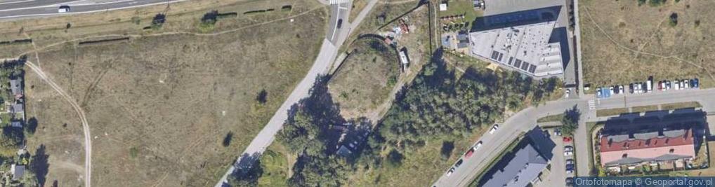 Zdjęcie satelitarne Okólna ul.