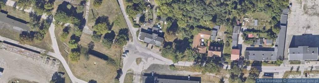Zdjęcie satelitarne Okólna ul.