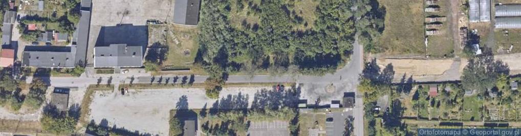Zdjęcie satelitarne Okólna ul.