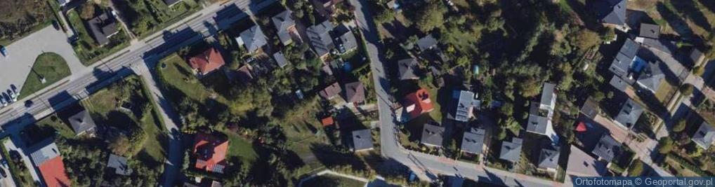 Zdjęcie satelitarne Okólna ul.