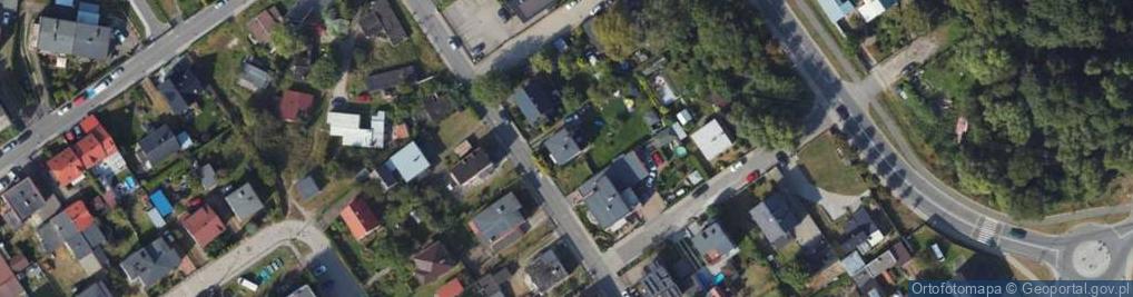 Zdjęcie satelitarne Okrężna ul.