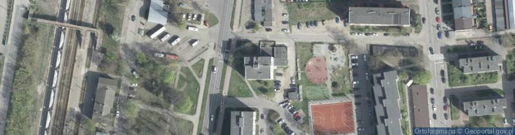 Zdjęcie satelitarne Okrzei Stefana ul.