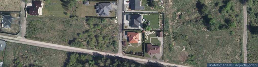 Zdjęcie satelitarne Okólna ul.