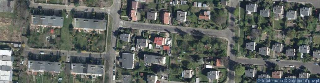 Zdjęcie satelitarne Okólna ul.