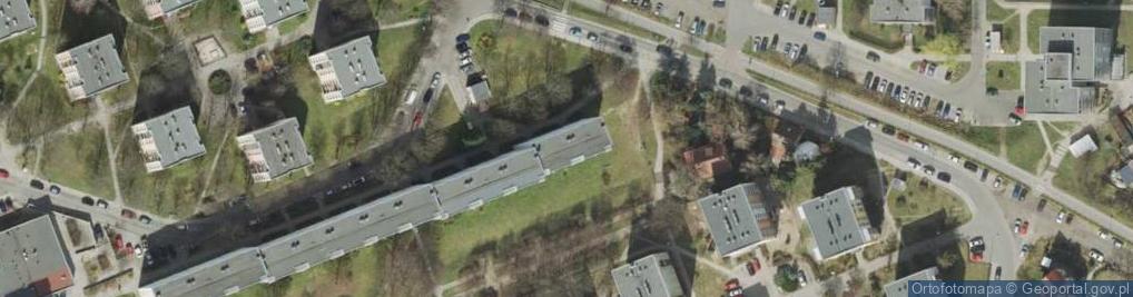 Zdjęcie satelitarne Okulickiego-Niedźwiadka Leopolda, gen. ul.