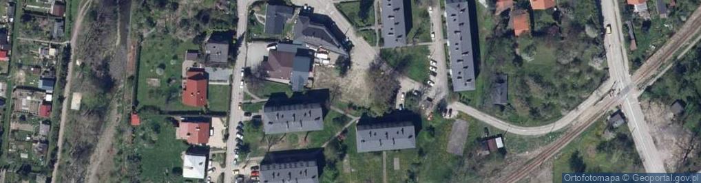Zdjęcie satelitarne Olszyny ul.