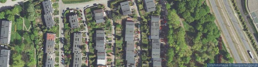 Zdjęcie satelitarne Oleksego Józefa ul.