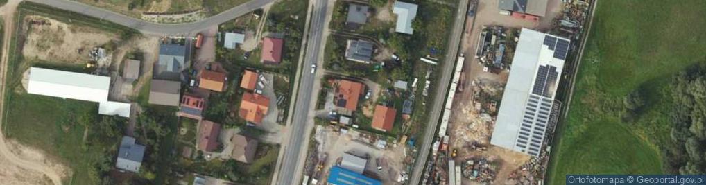 Zdjęcie satelitarne Olsztyńska ul.