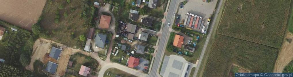 Zdjęcie satelitarne Olsztyńska ul.