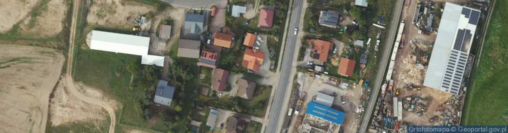 Zdjęcie satelitarne Olsztyńska ul.