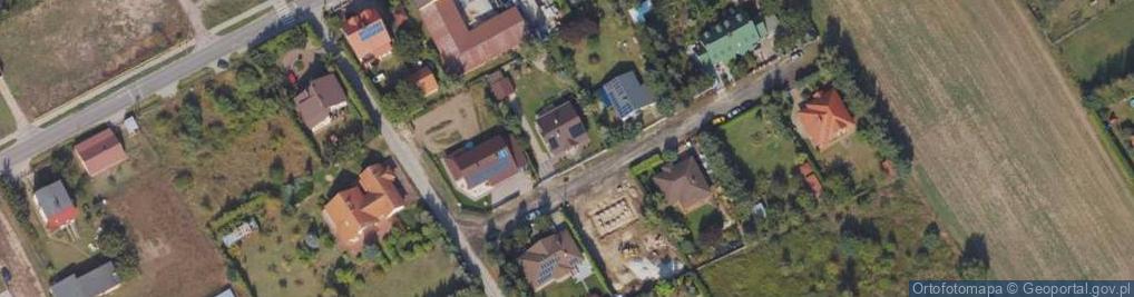 Zdjęcie satelitarne Oliwkowa ul.
