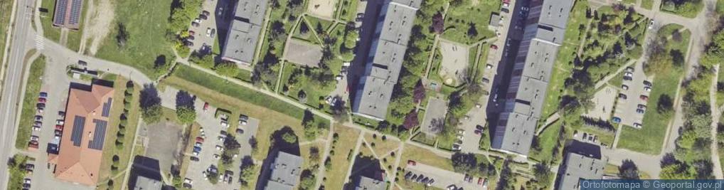 Zdjęcie satelitarne Olimpijska ul.