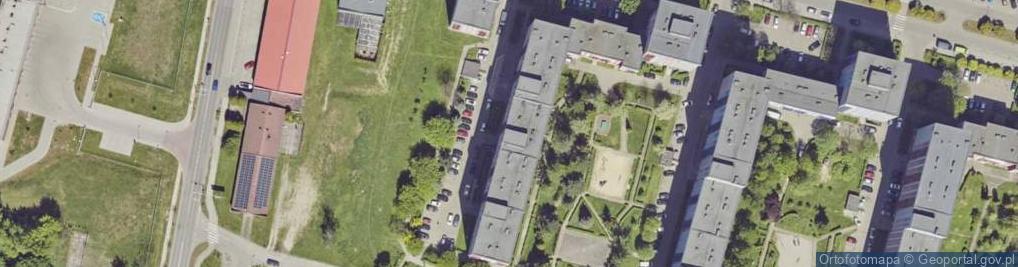 Zdjęcie satelitarne Olimpijska ul.