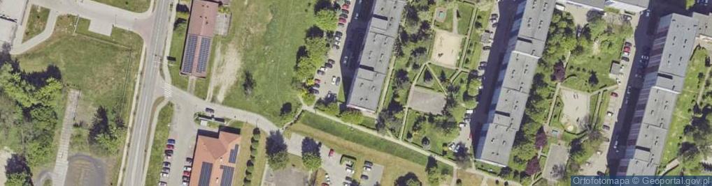 Zdjęcie satelitarne Olimpijska ul.