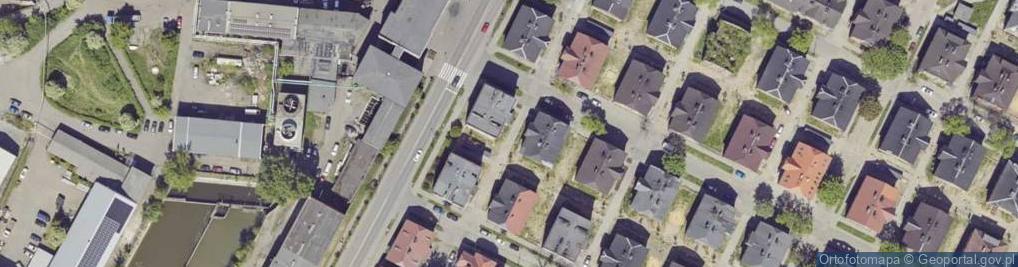 Zdjęcie satelitarne Olszewskiego Karola ul.