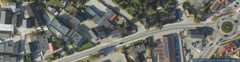 Zdjęcie satelitarne Oliwska ul.