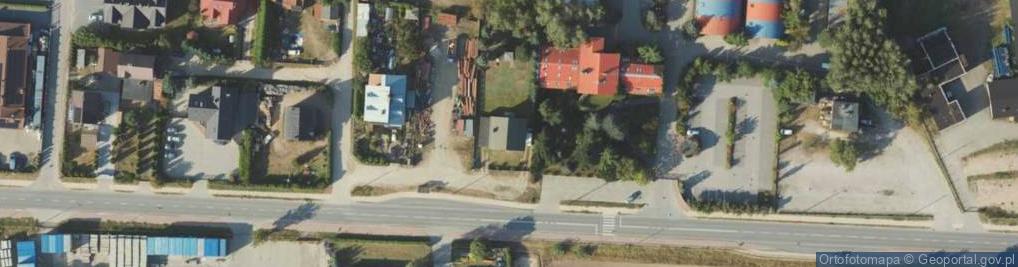 Zdjęcie satelitarne Oliwska ul.