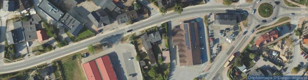 Zdjęcie satelitarne Oliwska ul.