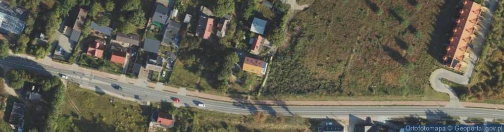 Zdjęcie satelitarne Oliwska ul.