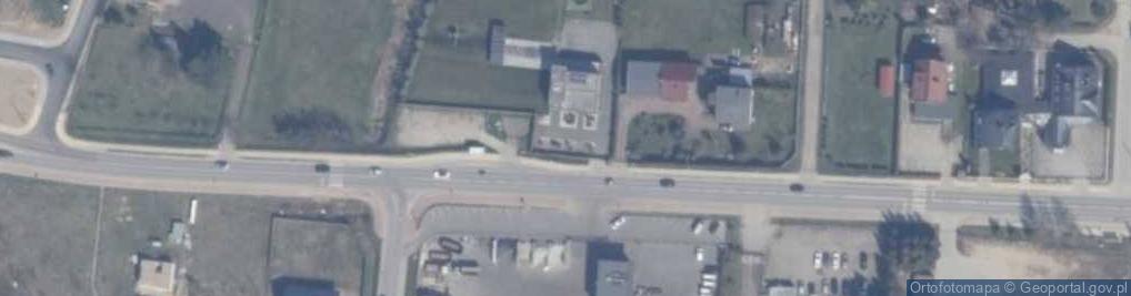 Zdjęcie satelitarne Oliwska ul.