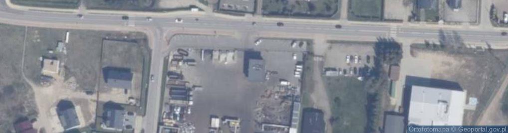 Zdjęcie satelitarne Oliwska ul.