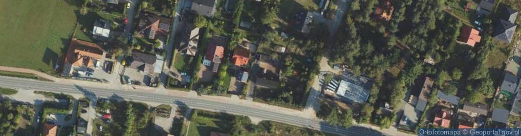 Zdjęcie satelitarne Oliwska ul.