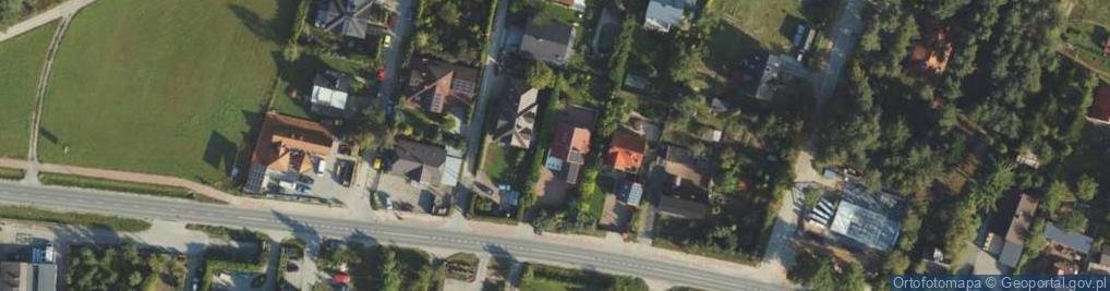 Zdjęcie satelitarne Oliwska ul.
