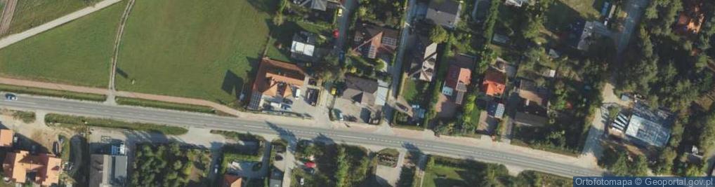 Zdjęcie satelitarne Oliwska ul.