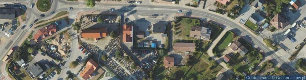 Zdjęcie satelitarne Oliwska ul.