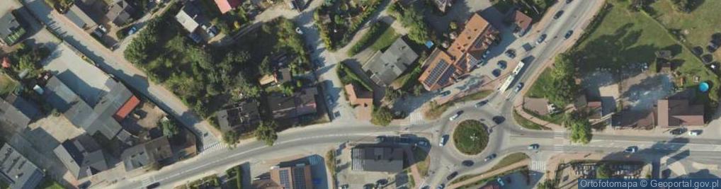 Zdjęcie satelitarne Oliwska ul.