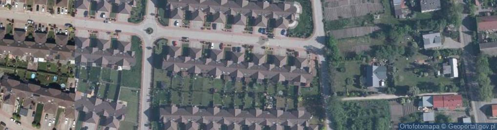 Zdjęcie satelitarne Oliwkowa ul.