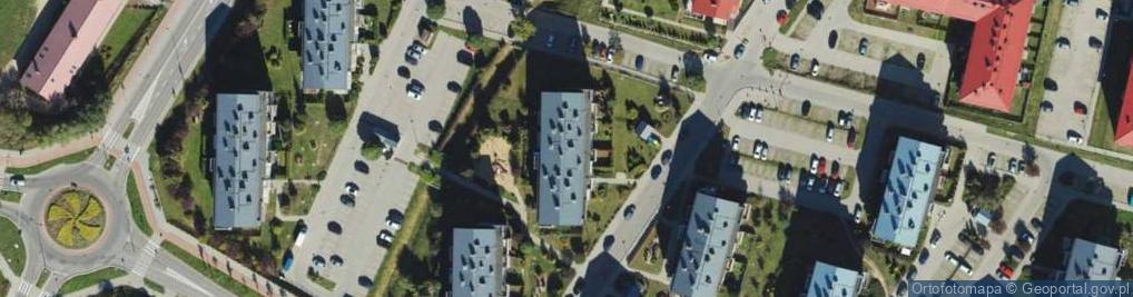 Zdjęcie satelitarne Olimpijska ul.