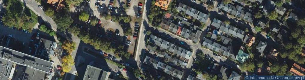 Zdjęcie satelitarne Olszewskiego Karola ul.