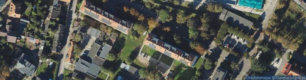 Zdjęcie satelitarne Oliwska ul.