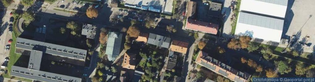 Zdjęcie satelitarne Oliwska ul.