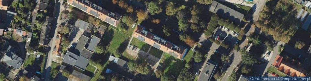 Zdjęcie satelitarne Oliwska ul.